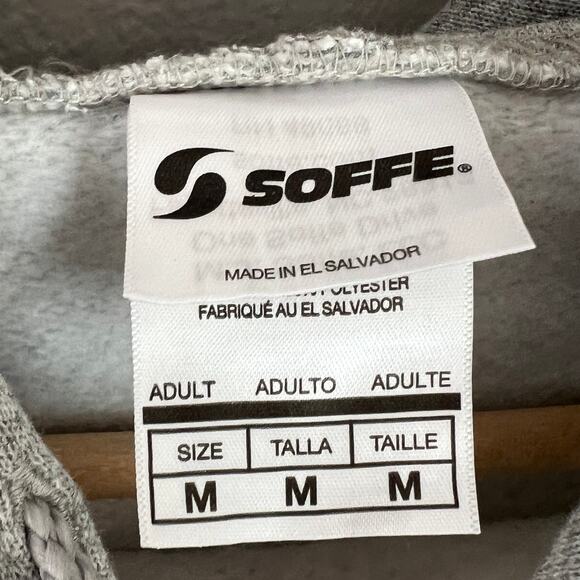 US Navy Fleece Hooded Sweatshirt Hoodie Men's Size M Gray Black Logo Soffee NWT - Picture 9 of 10